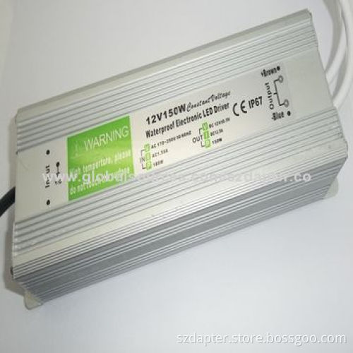 12/24V 120W Constant Voltage IP67 Waterproof LED Power Supply with CE/RoHS Marks